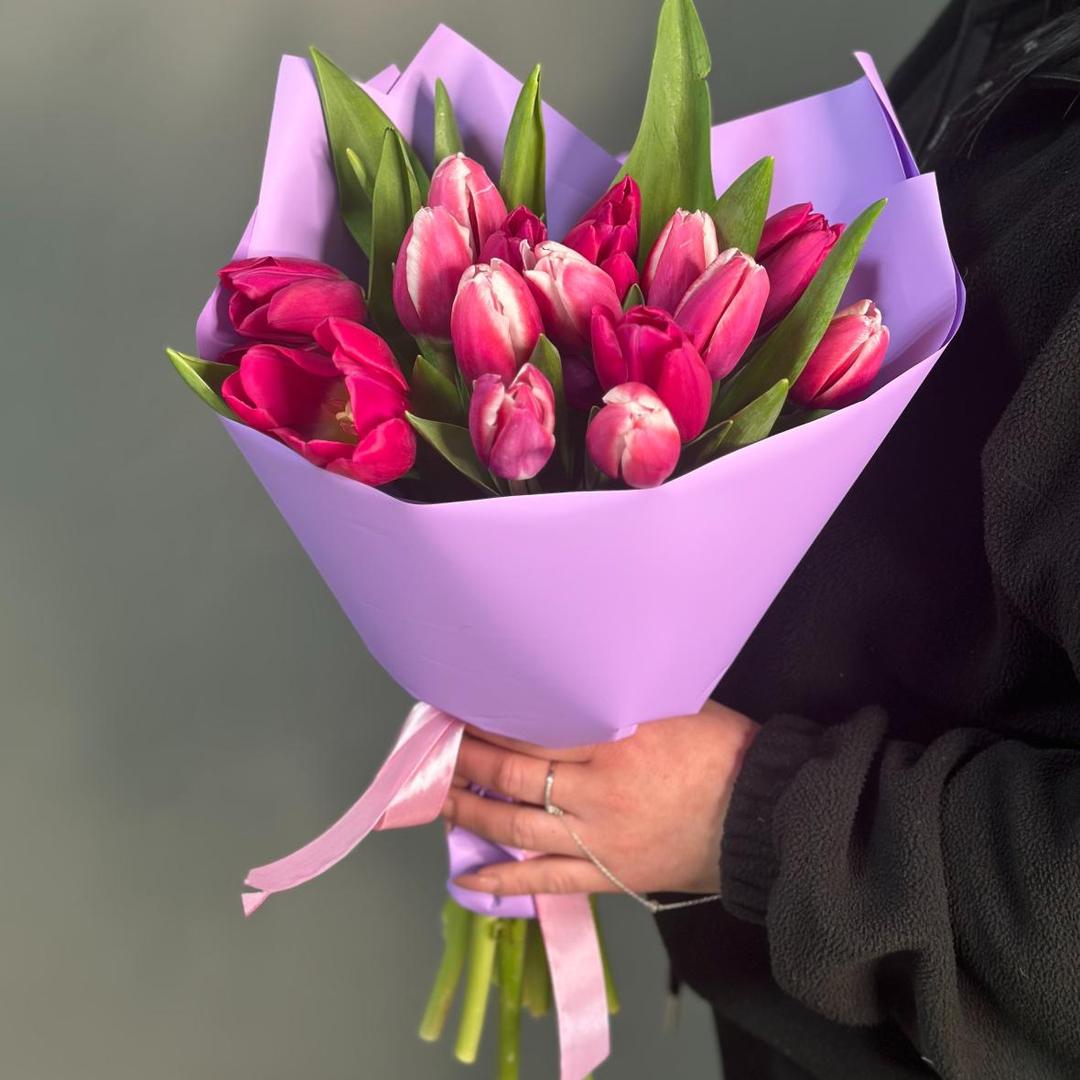 тюльпаны 15шт